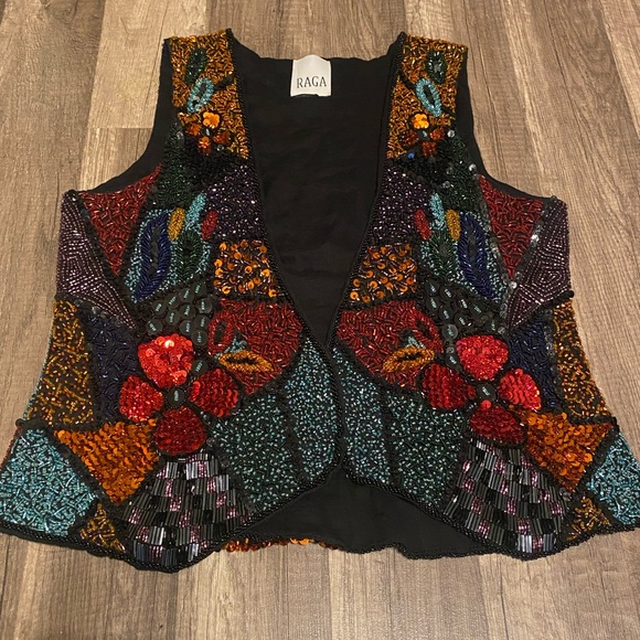 RAGA Colorful Embellished Women's vest - Picture 3 of 15